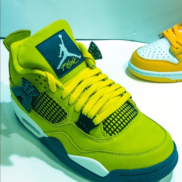 Sold :) Air Jordan Retro 4 ‘Lighting’ 10M/W11.5 - Picture 4 of 6